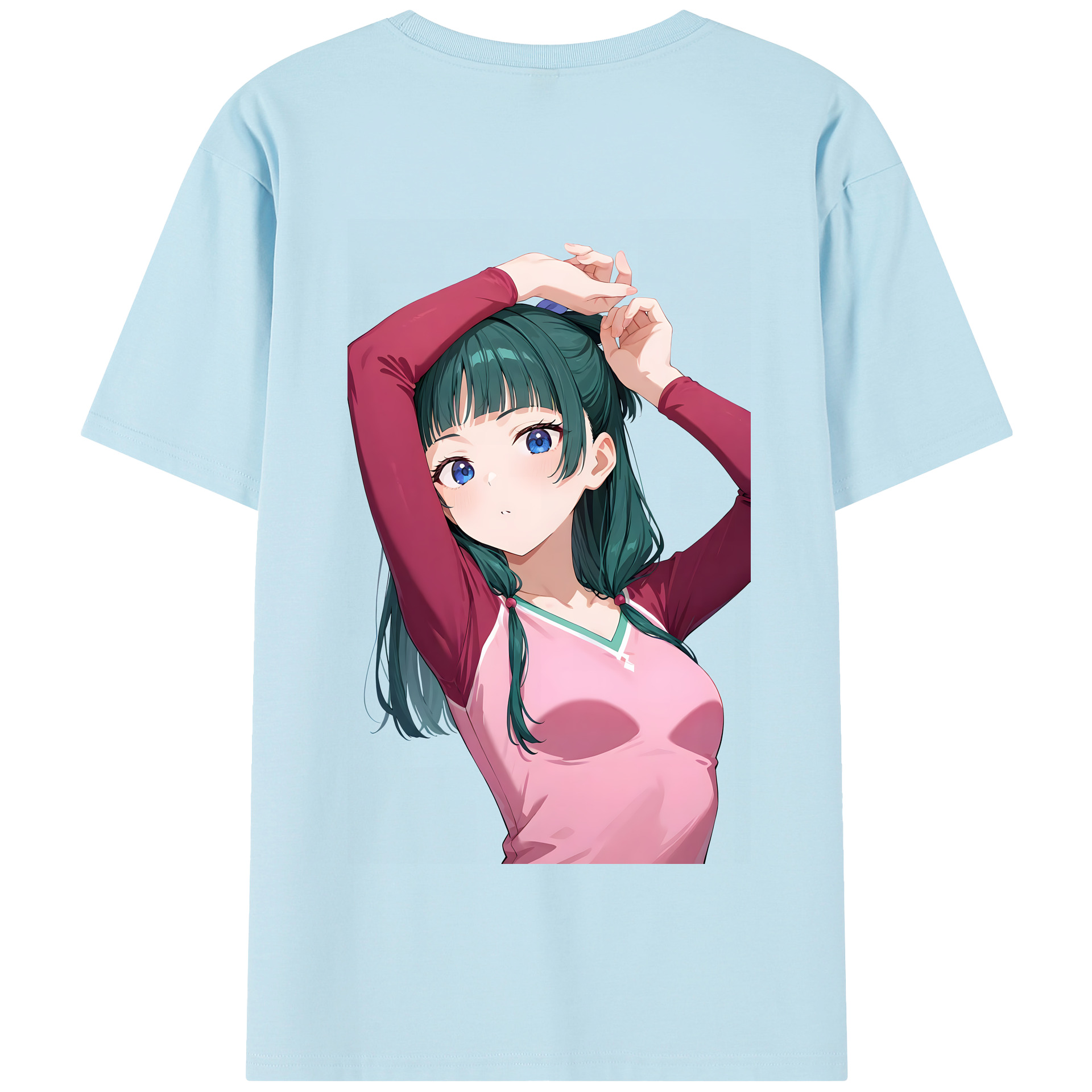 （画像用） 薬屋のひとりごと The Apothecary Diaries 綿100％半袖Tシャツ（背面プリント）
